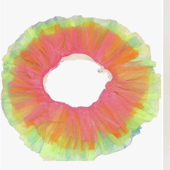 Western fashion neon petticoat tutu. NWT. One size - Picture 3 of 5